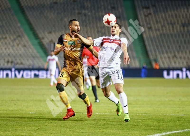 الزمالك 0 ـ 0 الإنتاج الحربي [تصوير: سارة عبد الباقي]