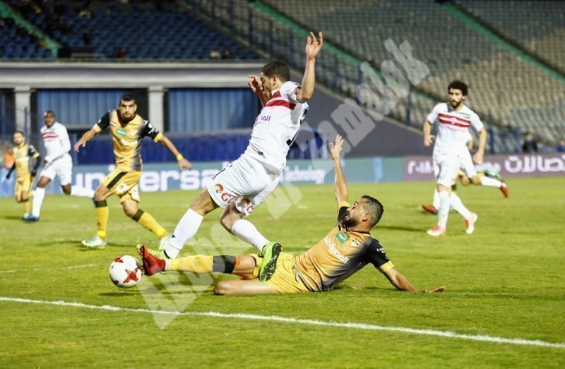 الزمالك 0 ـ 0 الإنتاج الحربي [تصوير: سارة عبد الباقي]