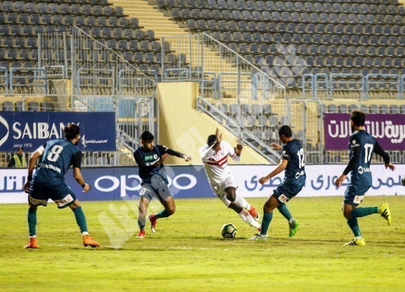 الزمالك 0 ـ 0 إنبي [تصوير: سارة عبد الباقي]