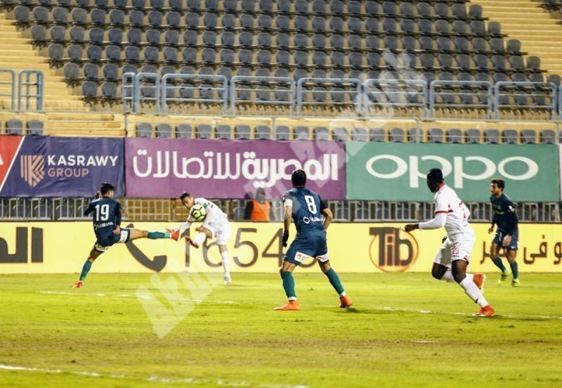 الزمالك 0 ـ 0 إنبي [تصوير: سارة عبد الباقي]