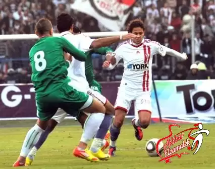 اخبار الزمالك - غريب: تمركز  لاعبي وسط الزمالك  لم يكن على مايرام