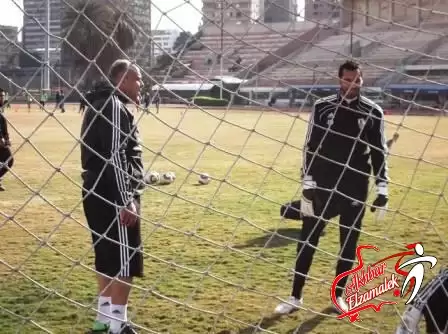 اخبار الزمالك - خاص .. جنش يحرس مرمى الزمالك أمام المصرية للإتصالات