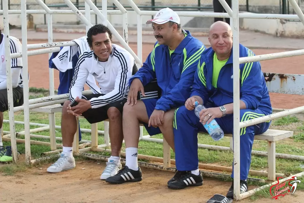 اخبار الزمالك - شاهد بالصور  الحصرية.. جنش الفتى الطائر وهزار عنيف بين شيكابالا والجنايني وزكي في الشبكة وسعيد على الدكة في اول مران للزمالك بالمغرب