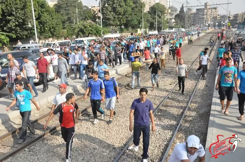 اخبار الزمالك - خاص .. مباراة مصغرة بين اللاعبين أمام قصر الرئيس!!