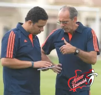 اخبار الزمالك - خاص .. انور يتألق في حراسة مرمى الزمالك خلال التقسيمة البيضاء