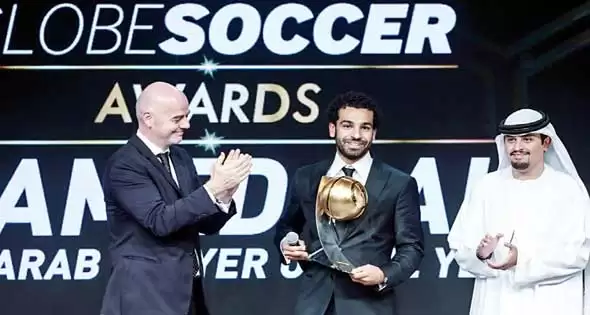 صلاح أفضل لاعب فى العالم العربى لعام 2016