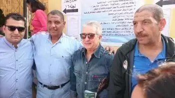 خاص.بالصور حلمي طولان يدلي بصوته في إنتخابات نادي النصر