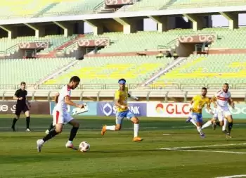 اخبار الزمالك -  بالفيديو والصور جوووووول الزمالك يتقدم على الإسماعيلي   فى نهاية  الشوط الأول 