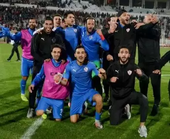 اخبار الزمالك - بالصور يازمالك هل هلالك الفرح من تونس جالك 