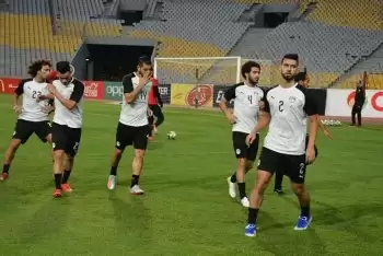 اخبار الزمالك - بالصور تدريب المنتخب الوطني  وعلاج نجم الزمالك