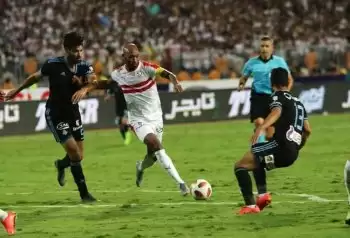 اخبار الزمالك - بالصور والفيديو   الزمالك يتقدم على بيراميدز  بثلاثة حلوين  فى نهائي  كأس مصر  