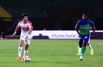 اخبار الزمالك - بالصور..  والفيديو  جووووول فى مباراة  الزمالك  والمقاصة وتغيير اضطرارى م