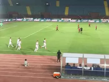 اخبار الزمالك - بالصورة  بن شرقى  يهدى هدف الزمالك  لمحمود عبد العزيز 