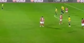 اخبار الزمالك -  بالصور ..تفاصيل خناقة كهربا مع احمد فتحى  فى لقاء المقاولون العرب 