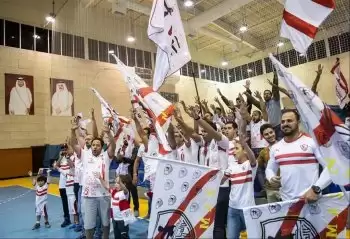 اخبار الزمالك - بالصورة .رابطة الزمالك فى قطر توزع تذاكر السوبر الإفريقي 