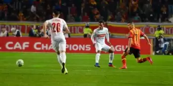 اخبار الزمالك - شاهد ..الترجي يحرج الزمالك فى نهاية الشوط الأول 