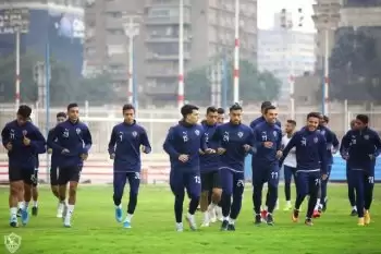 اخبار الزمالك - تدريب الزمالك اليوم تحت الأمطار  على النجيل الصناعي  بتجهيز الخماسى والاستعداد للمقاصة