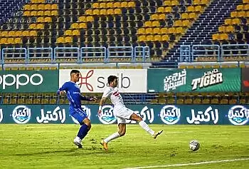 اخبار الزمالك - محمد يوسف يذبح الزمالك  والعارضة والقائمين تمنع ثلاث أهداف 