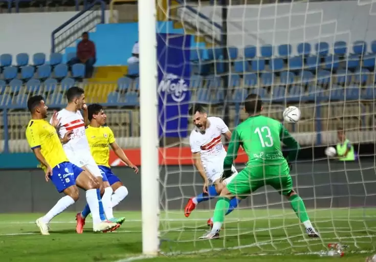 اخبار الزمالك - كارت أصفر وعضلة وشارة ورجل المباراة أبرز مشاهد فوز الزمالك على الدراويش 