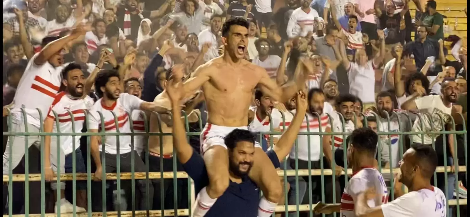 اخبار الزمالك - عاشق الزمالك هيثم علاء إمام: شيلت  زيزو على كتفي من فرحتي بالفوز على إيسترن كومباني 