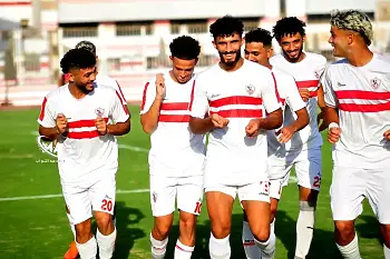 اخبار الزمالك - بالصور صلاح والحاوي وحازم يسجلو فى فوز شباب الزمالك العريض على سموحة 