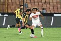 البلتاجي الزمالك يستحق ضربة جزاء وهدف شلبى صحيح. أنور أوسوريو 