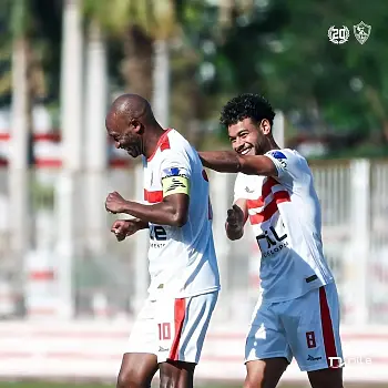 اخبار الزمالك - بالصور ...شيكابالا وشلبي  يسجلا فى فوز الزمالك العريض على  الشباب   الكويتي 