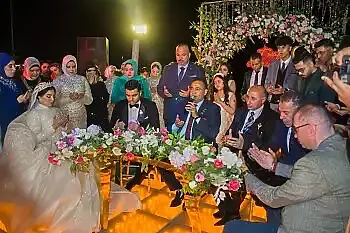 بالصور رموز الزمالك فى حفل زفاف نجل مجدي  السيوفى 