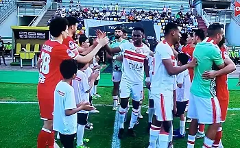 اخبار الزمالك - الزمالك ضد مودرن فيوتشر....ممر شرفي من فيوتشر. ولقطة السيسي . شاهد هدف الجزيري 